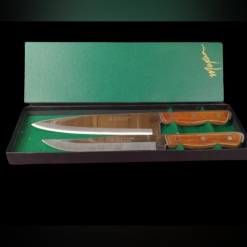 *Maxam Fine Stainless Steel cutlery 2 Knife set